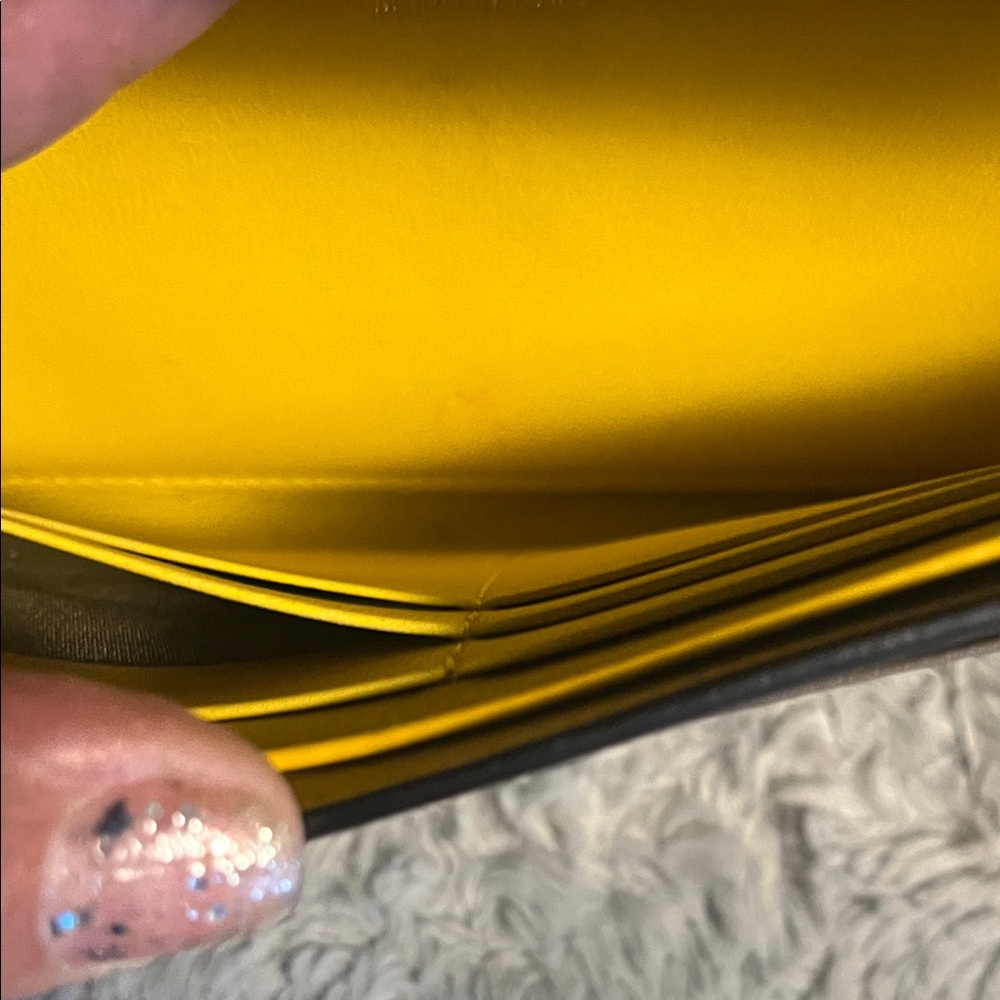 Luxury Celine Long Taupe Leather Wallet - Picture 5 of 16